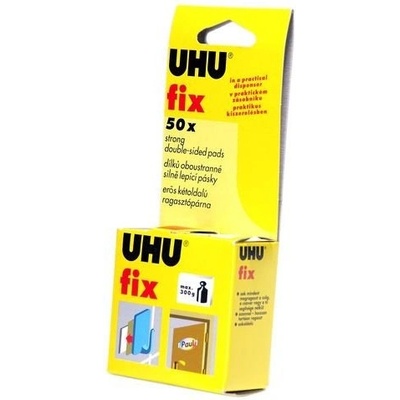 UHU Fix – oboustranná lepící páska 50 dílků