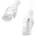 Lanberg patch cord CAT. 5E 1m (PCU5-10CC-0100-W)