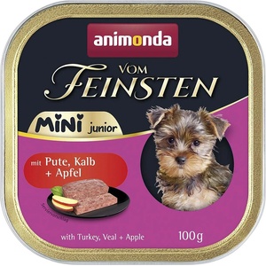 Animonda Vom Feinsten Junior Mini - пуешко, телешко и ябълка 100 g