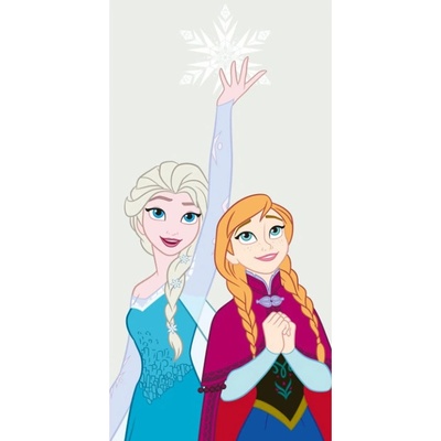 Vesna Dětská osuška Frozen sisters 70 x 140 cm