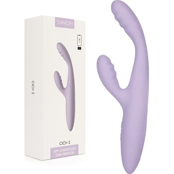 Смарт вибратор, стимулация за G-точка и клитор, 19, 2см - Cici Plus 2 (SVAKOM0226)