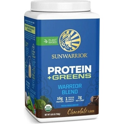 Sunwarrior Warrior Blend Organic Protein + Greens 750 g