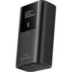  Външна батерия с USB-C и USB-A изходи и технология за бързо зареждане - Cuktech PB1055 Digital Display Power Bank 55W 10000 mAh (тъмносив) (PB1055)
