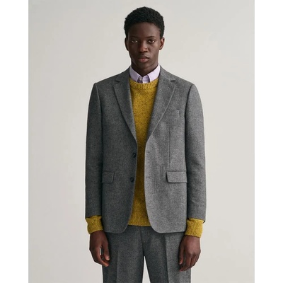 Gant Сако Gant Herringbone blazer - Grey (Black)