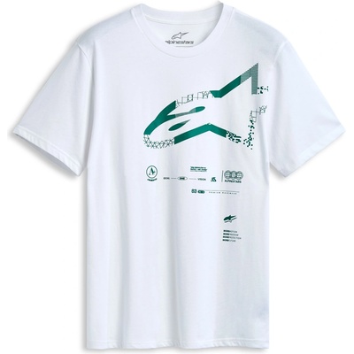 Alpinestars tričko Geographica SS CSF white