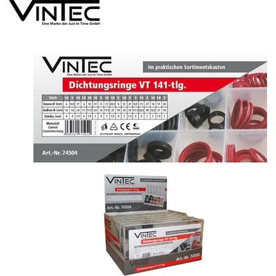 VINTEC Комплект уплътнители 141 части / vntc 74504 / (vntc 74504)