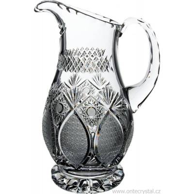 Bohemia Crystal Broušený džbán na vodu a pivo 31185/57001/1300ml