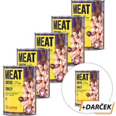 Josera Dog Meat Lovers Pure Turkey 6 x 400 g