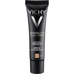 Vichy Dermablend 3D Коригиращ фон дьо тен, №35 Sand, SPF25, 30 ml - baby