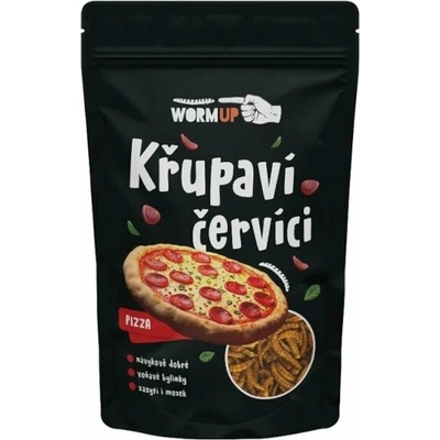 WormUP sušenie červíky Pizza 20 g