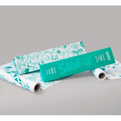 OMY Vyfarbovacia tapeta Stick it Animals