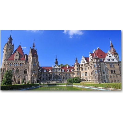 Moderný foto obraz na stenu Zámok Moszna Poľsko 100x50 cm