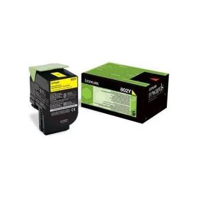 Lexmark Консуматив Lexmark 802Y Yellow Return Program Toner Cartridge