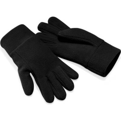 Beechfield pánske fleecové rukavice B296 black