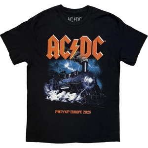 AC/DC Train EU Tour '25 (Back Print & Ex-Tour) Black M Риза (ACDC25TS165MB02)
