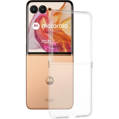 Techsuit Clear Silicone Motorola Razr 50 Ultra Transparent KF2335709 – Zboží Živě