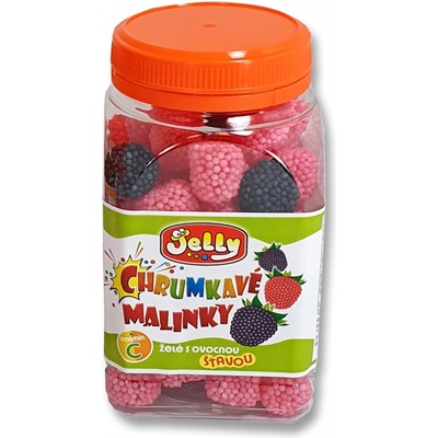 Jelly chumkavé Malinky s ovocnou šťavou + C vitamínom 300 g