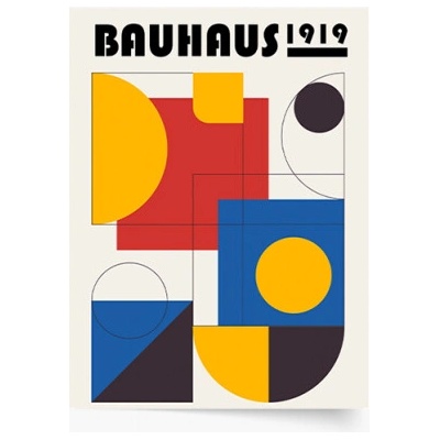 Plagát Bauhaus I 70x100 - 77402