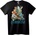 NOONEBRAND Тениска Флорална Атанаска Именен Ден - 6XL, Black