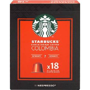 Starbucks Кафе на капсули Starbucks Single Origin Colombia за Nespresso 18 бр