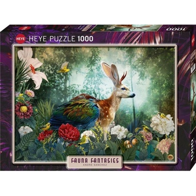 Heye Fantastická fauna Jackalope 1000 dílků