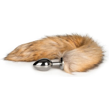 Image 1 of EasyToys Fox Tail Plug 159SIL Silver