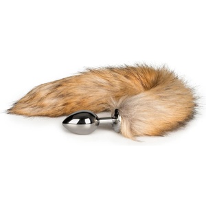 EasyToys Fox Tail Plug 159SIL Silver