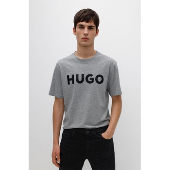 Hugo Тениска Hugo Dulivio T Shirt - Grey/Black 062