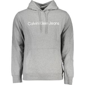 Calvin Klein Мъжки суитшърт calvin klein, Цвят Сиво (j30j322551_09c06b2_grigiop2d)