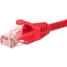 Netrack BZPAT5UR patch RJ45 snagless boot Cat 5e, UTP, 5m, červený