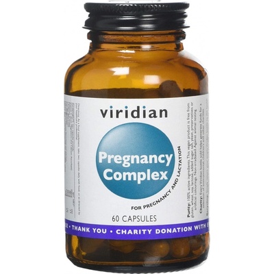Viridian Nutrition Multivitamin Pregnancy Formula 60 kapslí