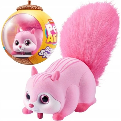 Zuru Pets Alive Scurry'n Squirrel Růžová jezdící veverka 9565B