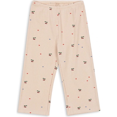 Konges Slojd Kalhoty bavlněné ELLA Cherry Coeur Blush