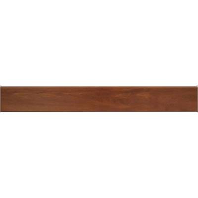 VidaXL Parapetní deska Hnědá dřevo 80 x 10 x 4,5 cm PVC
