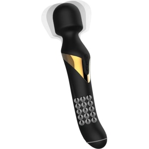 Dorcel - Вибратор масажор 2 в 1 с клитор стимулатор - черен