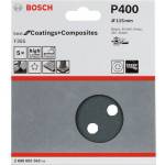 Bosch Шлайфхартия bosch f355, пакет от 5 бр. 115 мм, 400 2608605562 (2608605562)