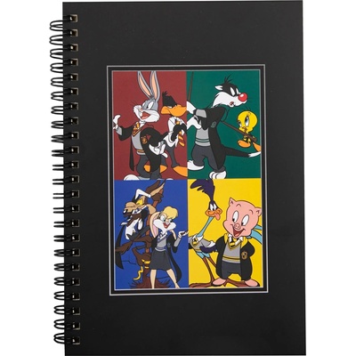 Cinereplicas Тефтер CineReplicas Animation: Looney Tunes - Looney Tunes at Hogwarts (WB 100th) (HPE60825)