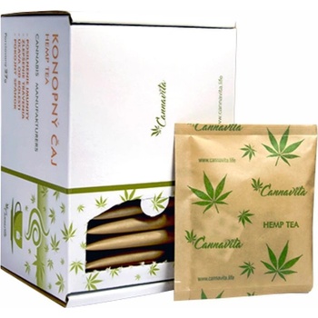 Cannavita Konopný čaj s mätou porciovaný 27 g
