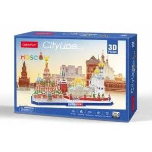 CubicFun Puzzle 3D City Line Moscow 204el 20266