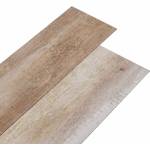 vidaXL Самозалепващи PVC дъски за под Измит дървен цвят 30, 5 x 61 см (42046427)