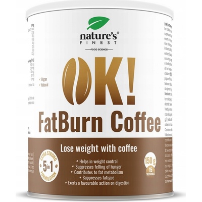 Nature’s Finest OK!FatBurn Coffee 150 g