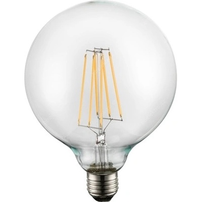 Globo žárovka LED E27/10W teplá bílá, velká baňka, 1000 lumen, 360° čirá A+
