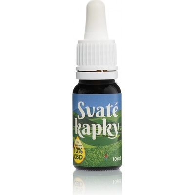 Svaté kapky 10% CBD Jaromír 10 ml Svatý Sedláček