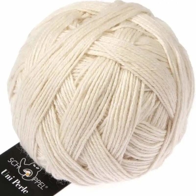 Schoppel wolle Uni Perle 980 Natur