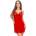 Donna Нощница Koszula-nocna-Lea-Czerwona-CzerwonyV-66254-Czerwony - Червен, размер L