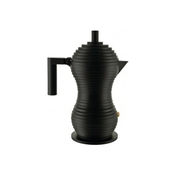Alessi - Кафеварка Pulcina 3 чаши черно - MDL02/3BB (MDL02/3BB)