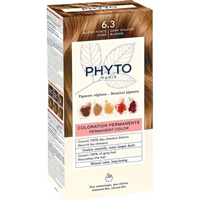 Phyto Color barva 6.3 Dark Golden Blonde