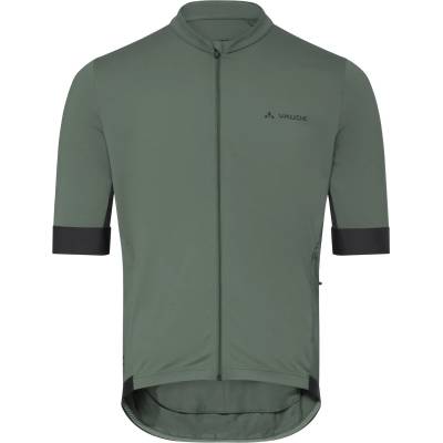 Vaude Мъжка фланелка с къс ръкав за колоездене Vaude Kuro Full-Zip Tricot II Cycling jersey - Agave - размер M (056-3081-0412)