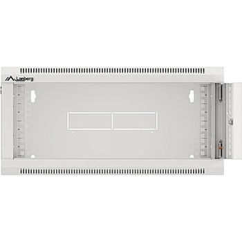 Lanberg rack cabinet 19" wall-mounted 4U 600 fast assembly (flat pack) grey (WFFA-5604-10S)