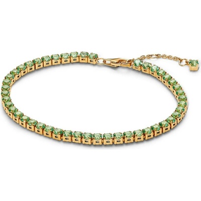 PANDORA Tenisový zelený náramek 16 561469C02-16